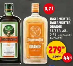Penny Market Jägermeister, jägermeister orange nabídka