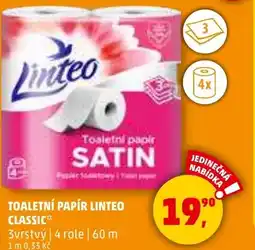 Penny Market Toaletní papír linteo classic nabídka