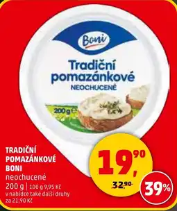 Penny Market Tradiční pomazánkové boni neochucené nabídka