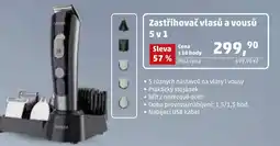 Penny Market Zastřihovač vlasů a vousů 5v1 nabídka