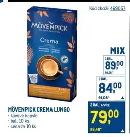 Makro MÖVENPICK CREMA LUNGO nabídka