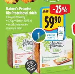 Albert Nature’s Promise Bio Proteinový chléb nabídka
