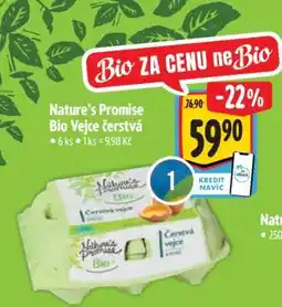 Albert Nature’s Promise Bio Vejce čerstvá nabídka
