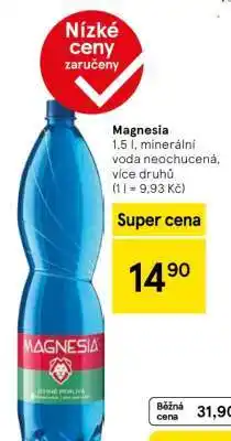 Tesco Magnesia nabídka
