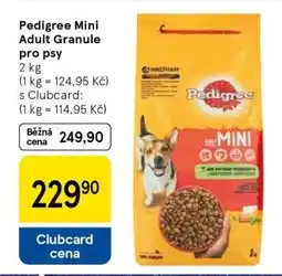 Tesco Pedigree Mini Adult Granule pro psy nabídka
