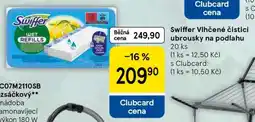 Tesco Swiffer Vlhčené čisticí ubrousky na podlahu nabídka