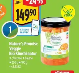 Albert Nature’s Promise Veggie Bio Kimchi natur nabídka