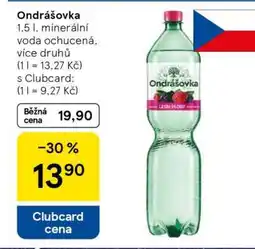 Tesco Ondrášovka nabídka