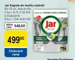 Tesco Jar Kapsle do myčky nádobí nabídka