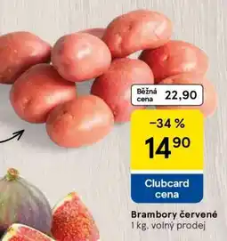 Tesco Brambory červené nabídka