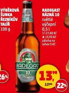 Penny Market Pivo radegast nabídka