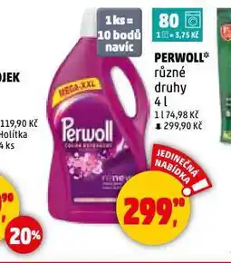 Penny Market Perwoll prací gel nabídka