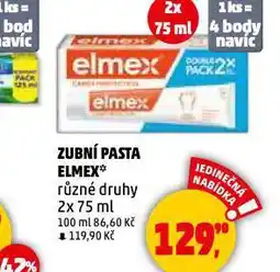 Penny Market Elmex zubní pasta nabídka