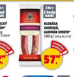 Penny Market Gurmán kmotr nabídka