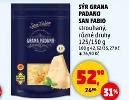 Penny Market Sýr grana padano nabídka