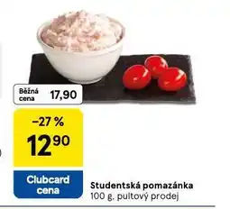 Tesco Studentská pomazánka nabídka