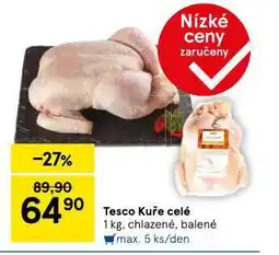 Tesco Kuře celé nabídka