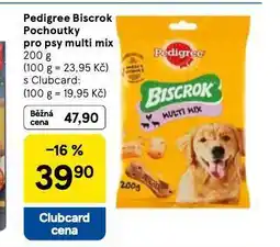 Tesco Pedigree biscrok pochoutky pro psy multi mix nabídka