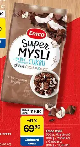 Tesco Emco mysli nabídka