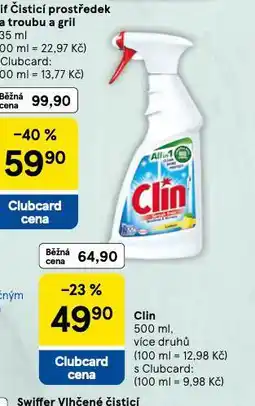 Tesco Clin nabídka