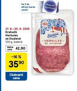 Tesco Krahulík herkules ze studené nabídka