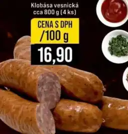 Jip Klobása vesnická nabídka