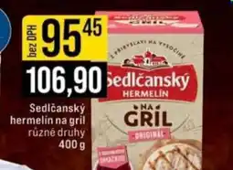 Jip Sedlčanský hermelín na gril nabídka