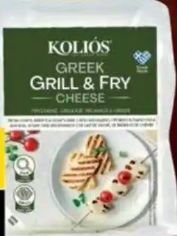 Jip Kolios grill&fry řecký sýr bílý nabídka