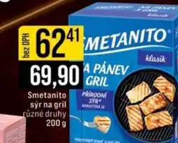 Jip Smetanito sýr na gril nabídka
