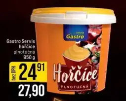 Jip Gastro Servis hořčice plnotučná nabídka