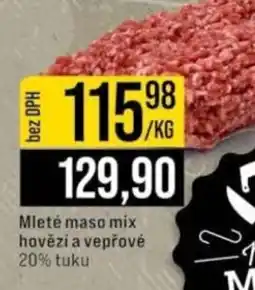 Jip Mleté maso mix hovězí a vepřové nabídka
