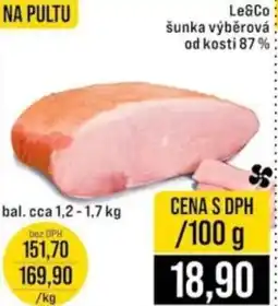 Jip Le&Co šunka výběrová od kosti 87% nabídka