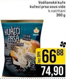 Jip Vodňanské kuře kuřecí prsa sous vide nabídka