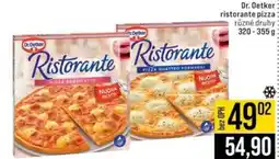 Jip Dr. Oetker ristorante pizza nabídka