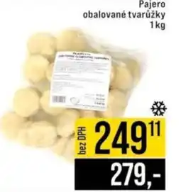 Jip Pajero obalované tvarůžky nabídka