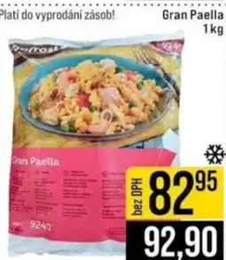 Jip Gran Paella nabídka