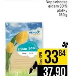 Jip Vepo cheese eidam 30% plátky nabídka