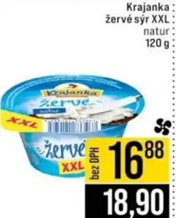 Jip Krajanka žervé sýr XXL natur nabídka