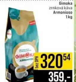Jip Gimoka zrnková káva Armonioso nabídka