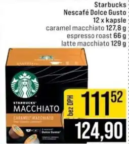 Jip Starbucks Nescafé Dolce Gusto nabídka