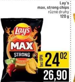 Jip Lay's max, strong chips nabídka