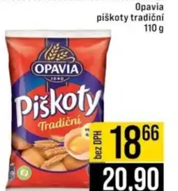 Jip Opavia piškoty tradiční nabídka
