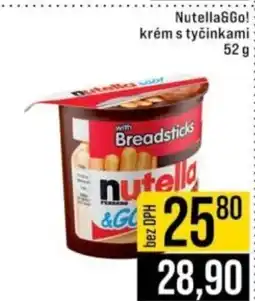 Jip Nutella&Go! krém s tyčinkami nabídka