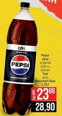 Jip Pepsi zero nabídka