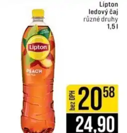 Jip Lipton ledový čaj nabídka