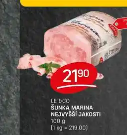 Flop ŠUNKA MARINA NEJVYŠŠÍ JAKOSTI 100 g nabídka