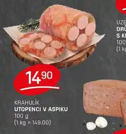 Flop UTOPENCI V ASPIKU 100 g nabídka