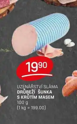Flop DRŮBEŽÍ ŠUNKA S KRŮTÍM MASEM 100 g nabídka