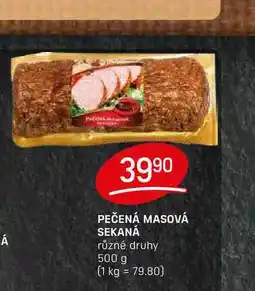 Flop PEČENÁ MASOVÁ SEKANÁ různé druhy 500 g nabídka