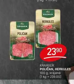 Flop POLIČAN, HERKULES 100 g, krájené nabídka